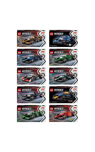 LEGO Speed Champions Formula1 10 sets (77242 - 77251)