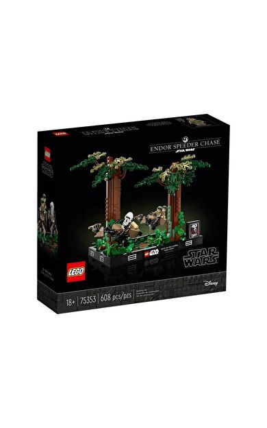 LEGO Star Wars 75353 Endor Speeder Chase Diorama