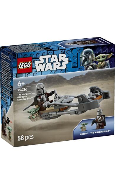 LEGO Star Wars 75436 The Mandalorian and Grogu's Speeder Bike