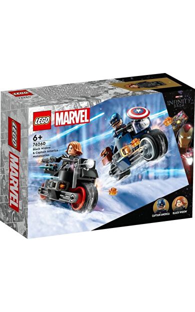 LEGO Super Heroes 76260 Black Widow & Captain America Motorcycles