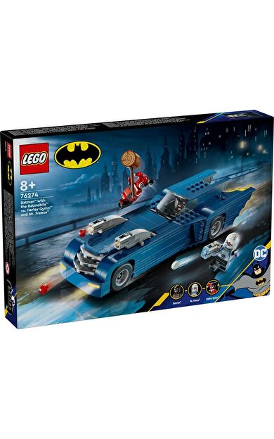 LEGO Super Heroes 76274 Batman with the Batmobile vs. Harley Quinn and Mr. Freeze