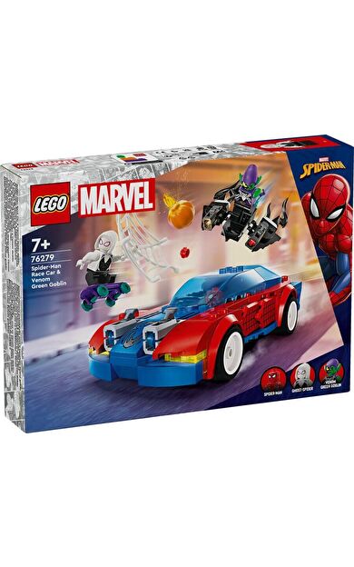 LEGO Super Heroes 76279 Spider-Man Race Car and Venom Green Goblin