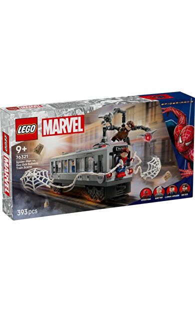 LEGO Super Heroes 76321 Spider-Man vs. Doc Ock Subway Train Scene
