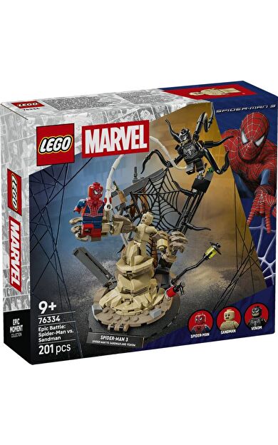 LEGO Super Heroes 76334 Epic Battle: Spider-Man vs. Sandman