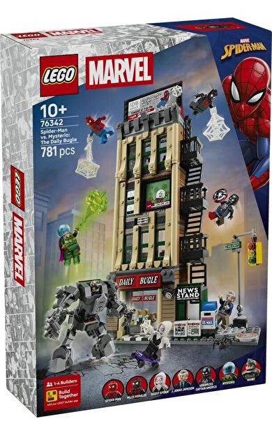LEGO Super Heroes 76342 Spider-Man vs. Mysterio: The Daily Bugle