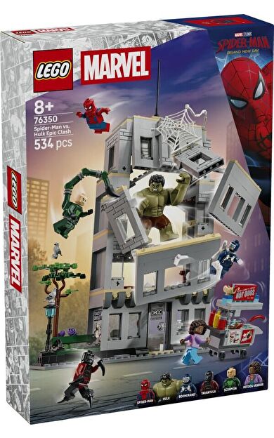LEGO Super Heroes 76350 Spider-Man vs. Hulk Epic Clash