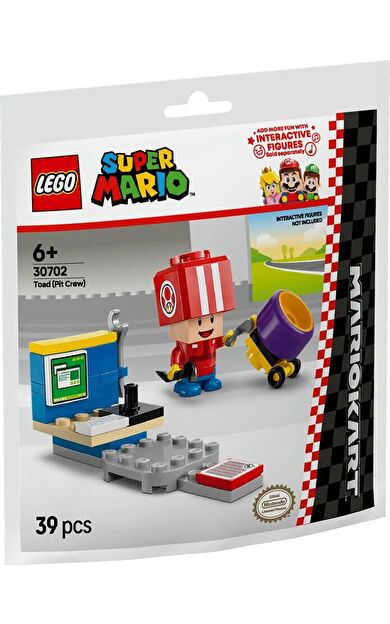 LEGO Super Mario 30702 Toad (Pit Crew)