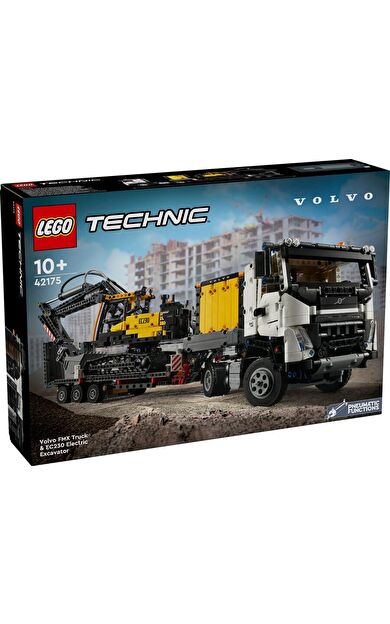 LEGO Technic 42175 Volvo FMX Truck and EC230 Electric Excavator