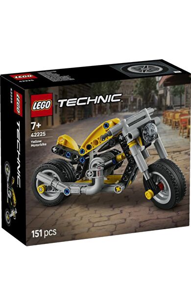 LEGO Technic 42225 Yellow Motorcycle