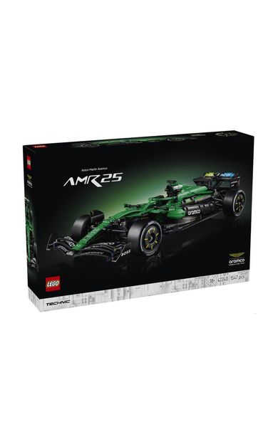 LEGO Technic 42240 Aston Martin Aramco AMR25 F1 Car