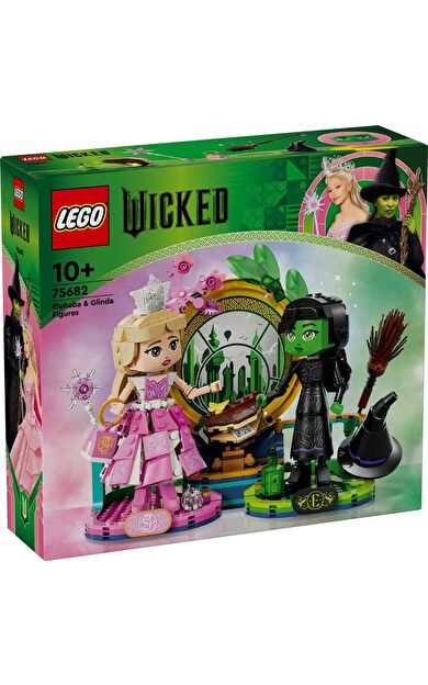 LEGO Wicked 75682 Elphaba and Glinda Figures
