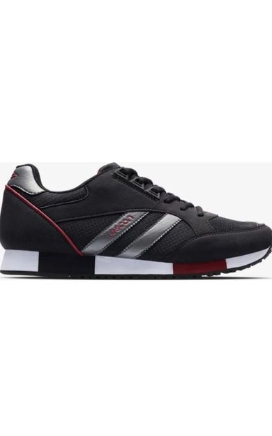 Lescon Boston-6, Siyah Erkek Sneaker Ayakkabı