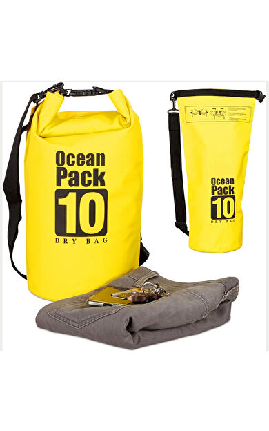 Lethe Boards Suda Batmayan 10 L Sarı Su Geçirmez Sup Paddle Board Çanta