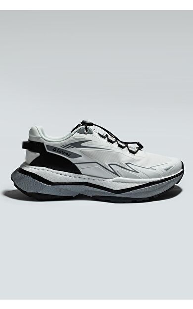 Letoon Hafif Tabanlı, Nefes Alabilen, Konforlu Günlük Sneaker - Beyaz