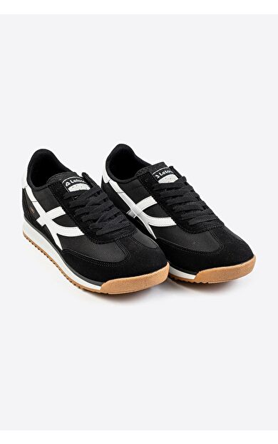 Letoon Retro Şerit Detaylı Sneaker - Si̇yah Beyaz