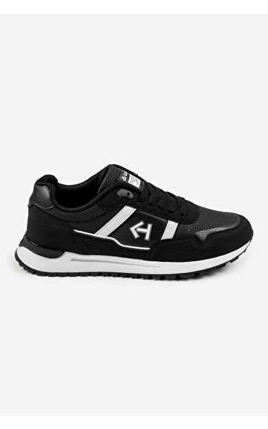 Letoon  Erkek Premium Sneaker Jgl-stone-2 - Si̇yah Beyaz