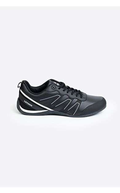 Letoon Erkek  Spor Ayakkabı - Ltn4009 - Si̇yah Beyaz