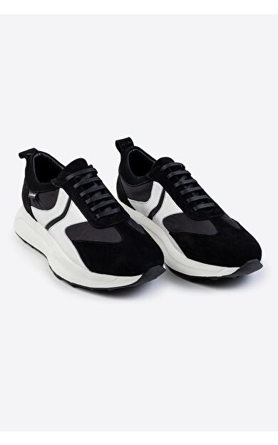 Letoon Ltn-s01 Deri Erkek Sneaker - Si̇yah