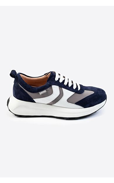 Letoon Ltn-s01 Deri Erkek Sneaker - Laci̇vert