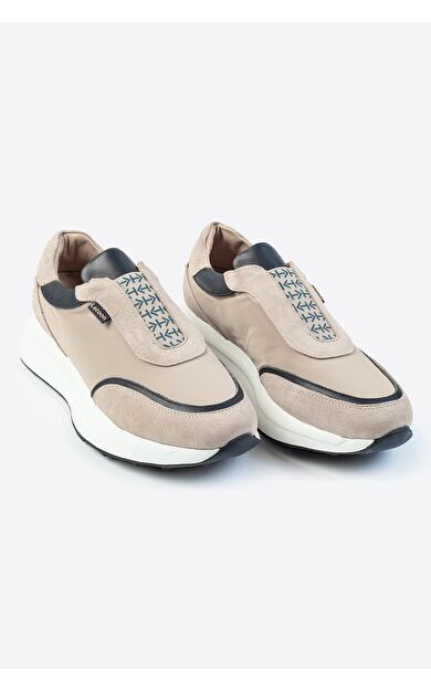 Letoon Ltn-s03 Deri Erkek Sneaker - Bej