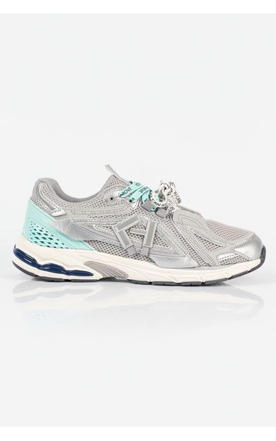 Letoon  Move-105 Kalın Tabanlı File Detaylı Bağcıklı Günlük Sneaker Spor Ayakkabı - Gri̇