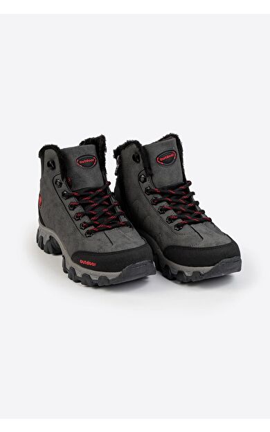 Letoon Nkt07-1 Kadın Outdoor Kışlık Bot - Füme