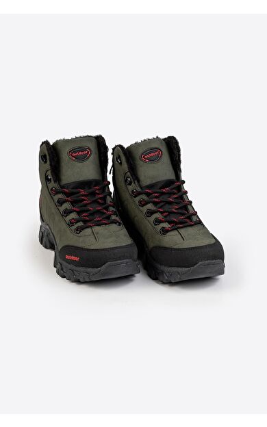 Letoon Nkt07-1 Kadın Outdoor Kışlık Bot - Haki̇