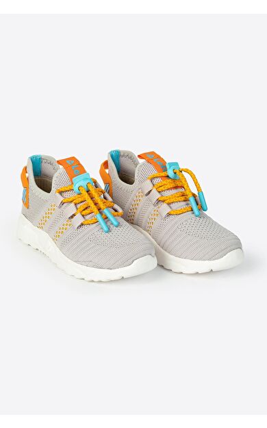 Letoon Unısex Çocuk Sneaker - Gri̇ Turuncu