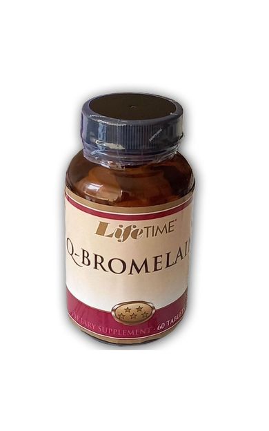 Life Time Q-Bromelain 60 Tablet