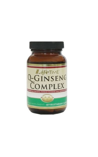 Life Time Q-Ginseng Complex Veggie 60 Kapsül