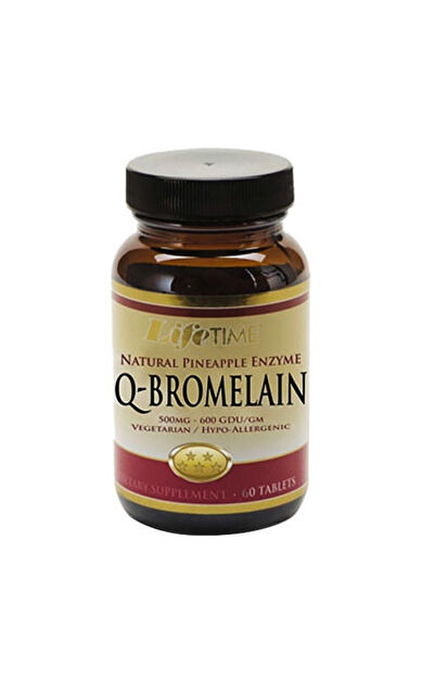 Lifetime Q-Bromelain 60 Tablets