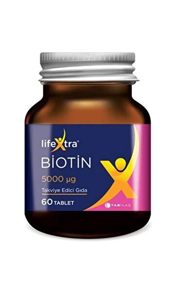Lifextra Biotin 5000 mg 60 Tablet