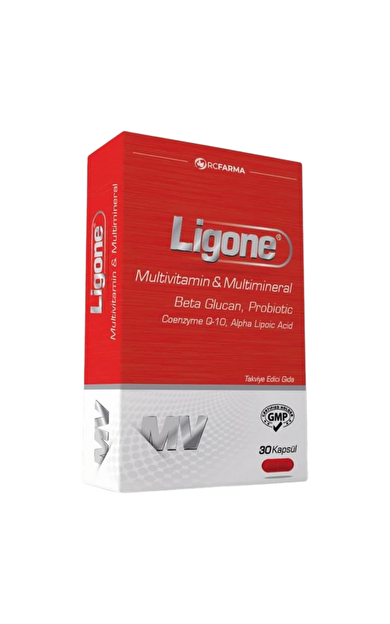 LİGONE Beta-Glucan Probiotic Multivitamin 30 Kapsül