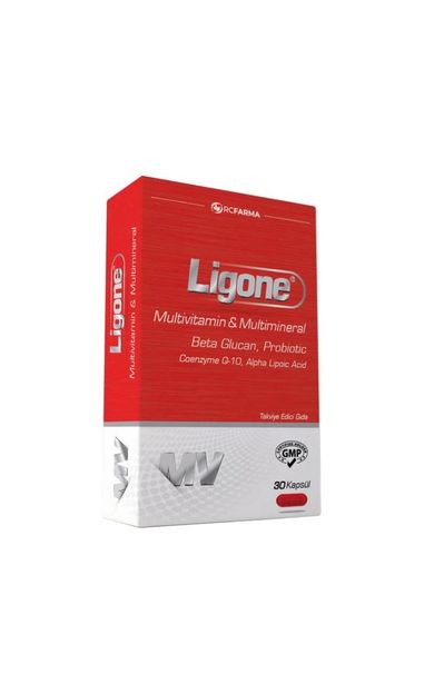Ligone Beta Glukan Probiyotik Multivitamin Kapsül 30 luk