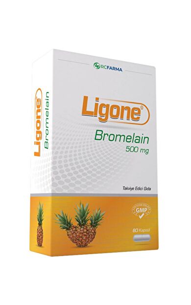 Ligone Bromelain 60 Kapsül