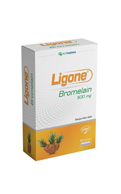 Ligone Bromelain 60 Kapsül