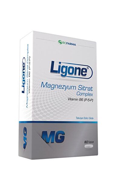Ligone Magnezyum Sitrat Complex 60 Tablet