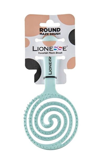 Lionesse 6458 Maze Brush Saç Fırçası Mavi