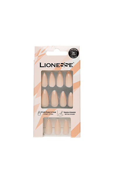 Lionesse Takma Tırnak 24'Lü A-96 Nude
