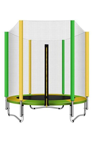 Liuzin Katlanır Çocuk Fileli Trambolin 140 cm