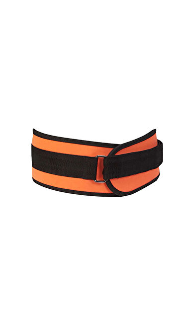 LIVEUP AĞIRLIK KEMERİ HALTER KEMERİ TURUNCU SİYAH M L XL XXL