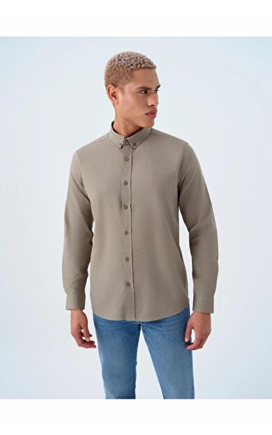 Loft Erkek Gömlek LF2037403 LF2037403-KHA