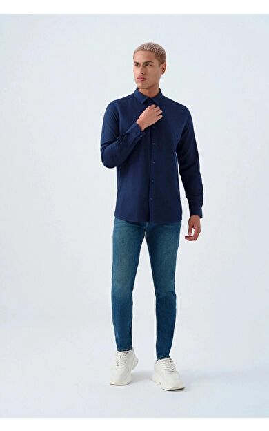 Loft Justin Dante Green Wash Erkek Jean Pantolon LF2037021