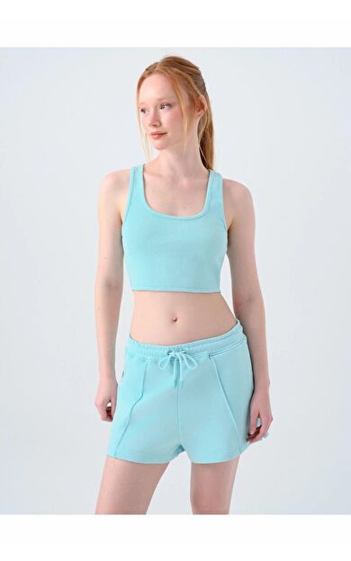 Loft Kadın Atlet LF2038684 LF2038684-LIGHT BLUE