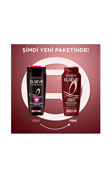 L'Oréal Paris Elseve Komple Direnç Dökülme Karşıtı Şampuan 500 Ml