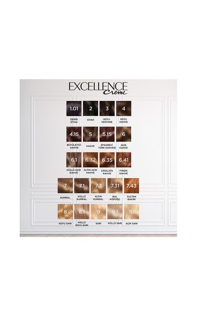 L'Oréal Paris Excellence Creme Saç Boyası 6 Açık Kahve
