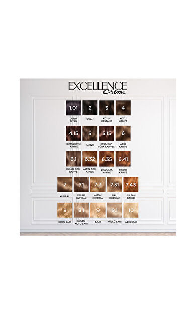 L'Oréal Paris Excellence Creme Saç Boyası 6 Açık Kahve