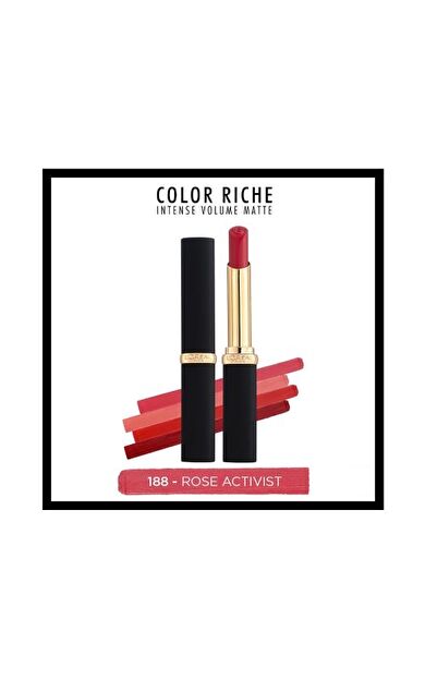 L'Oréal Paris Color Riche Intense Volume Matte Ruj - 188 Rose Activist