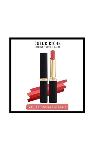 L'Oréal Paris Color Riche Intense Volume Matte Ruj - 241 Coral Irreverent