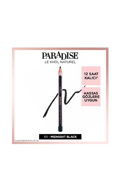 Loreal Paris Paradise Le Khol Göz Kalemi 101 Midnight Black